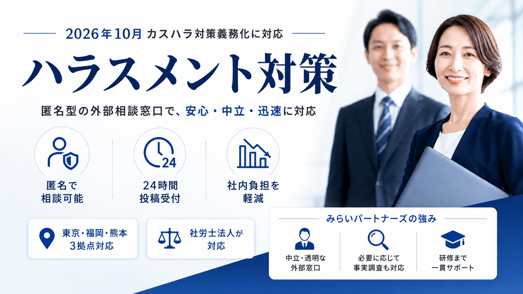 ハラスメント対策